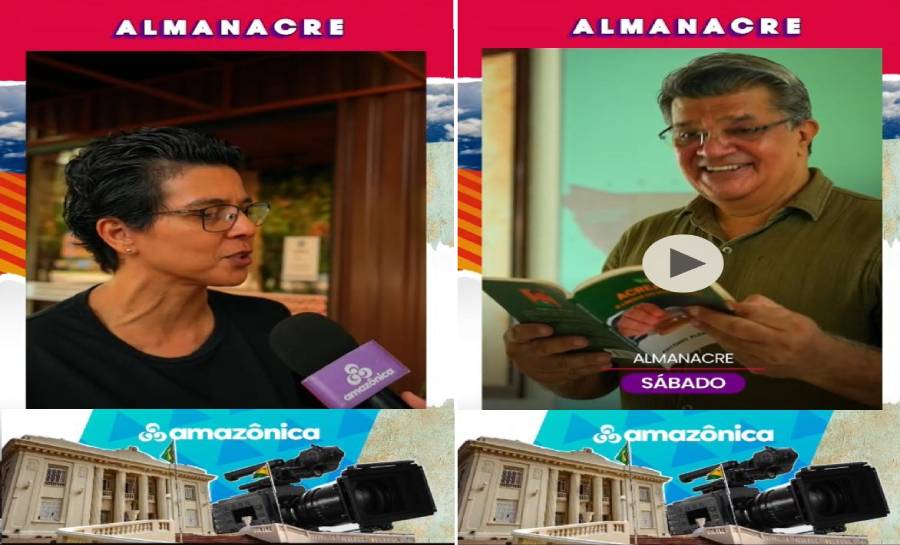 Encangado com outros acreanos, Antônio Klemer é destaque do Almanacre, da Rede Amazônica, neste sabado, 3