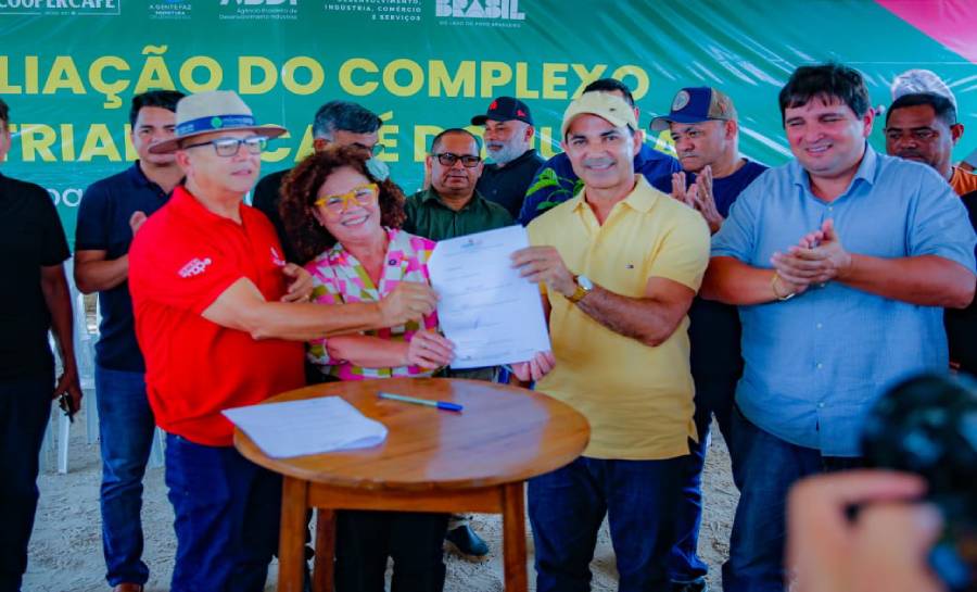 Prefeitura de Cruzeiro do Sul e ABDI assinam ordem de serviço para ampliação do Complexo Industrial do Café do Juruá