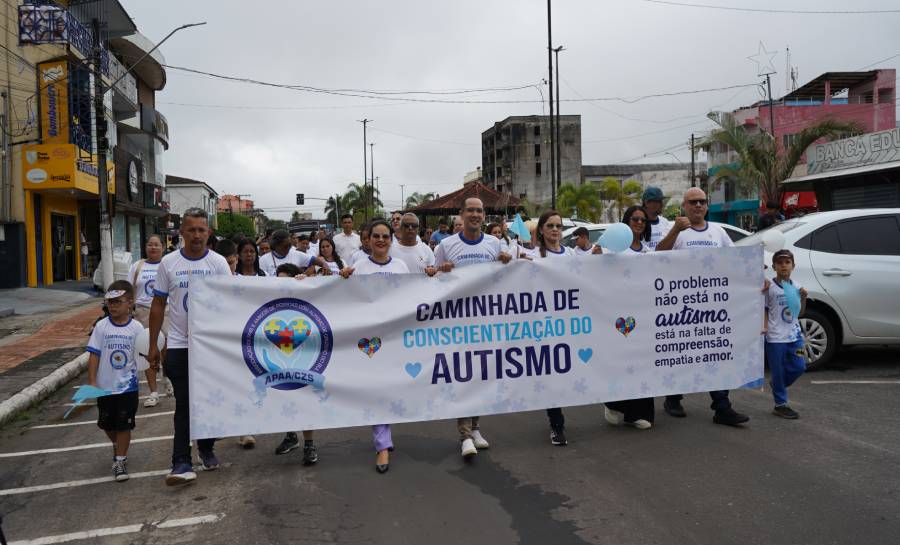 Associação de Pais de Pessoas com Autismo realiza Caminhada de Conscientização