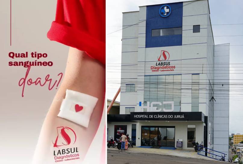 Labsul informa: com estoque em estado crítico Hemonúcleo de Cruzeiro do Sul precisa urgentemente de doadores de sangue