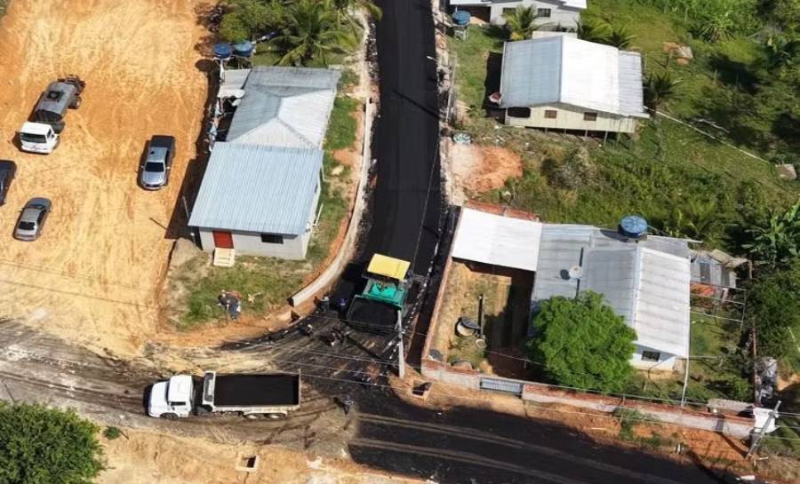 Prefeitura de Cruzeiro do Sul inicia nova etapa de asfaltamento da rua Seabra